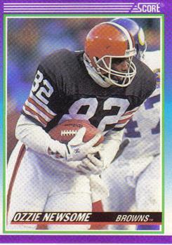 #443 Ozzie Newsome - Cleveland Browns - 1990 Score Football