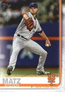 #443 Steven Matz - New York Mets - 2019 Topps Baseball