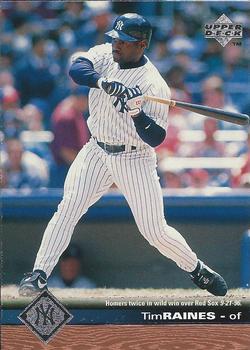 #443 Tim Raines - New York Yankees - 1997 Upper Deck Baseball