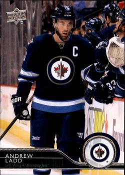 #443 Andrew Ladd - Winnipeg Jets - 2014-15 Upper Deck Hockey
