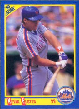#443 Kevin Elster - New York Mets - 1990 Score Baseball