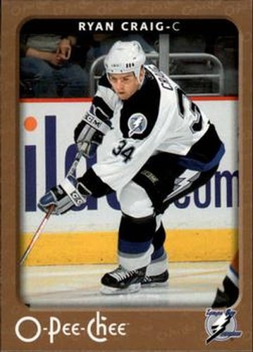 #443 Ryan Craig - Tampa Bay Lightning - 2006-07 O-Pee-Chee Hockey