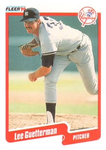 #443 Lee Guetterman - New York Yankees - 1990 Fleer USA Baseball
