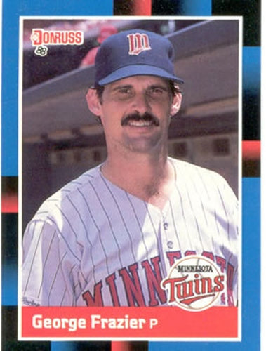 #443 George Frazier - Minnesota Twins - 1988 Donruss Baseball