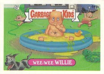 #443b Wee-Wee Willie - 1987 Topps Garbage Pail Kids Series 11
