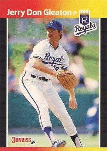 #444 Jerry Don Gleaton - Kansas City Royals - 1989 Donruss Baseball