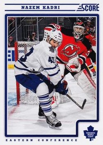 #444 Nazem Kadri - Toronto Maple Leafs - 2012-13 Score Hockey