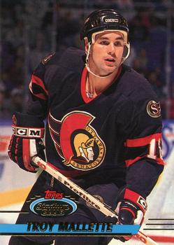 #444 Troy Mallette - Ottawa Senators - 1993-94 Stadium Club Hockey