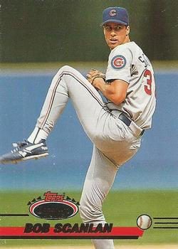 #444 Bob Scanlan - Chicago Cubs - 1993 Stadium Club Baseball