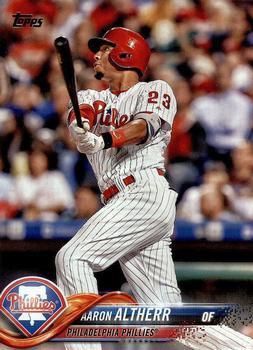 #444 Aaron Altherr - Philadelphia Phillies - 2018 Topps Baseball