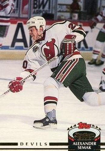 #444 Alexander Semak - New Jersey Devils - 1992-93 Stadium Club Hockey