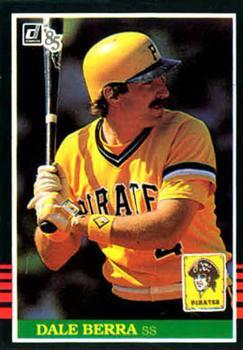 #444 Dale Berra - Pittsburgh Pirates - 1985 Donruss Baseball