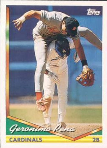 #444 Geronimo Pena - St. Louis Cardinals - 1994 Topps Baseball