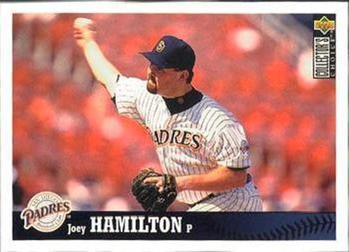 #444 Joey Hamilton - San Diego Padres - 1997 Collector's Choice Baseball
