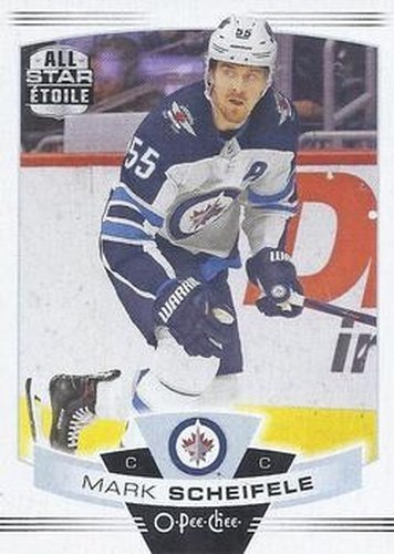 #444 Mark Scheifele - Winnipeg Jets - 2019-20 O-Pee-Chee Hockey