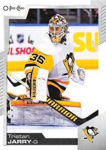 #444 Tristan Jarry - Pittsburgh Penguins - 2020-21 O-Pee-Chee Hockey
