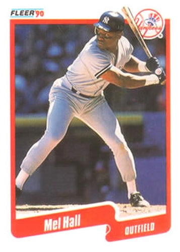 #444 Mel Hall - New York Yankees - 1990 Fleer USA Baseball