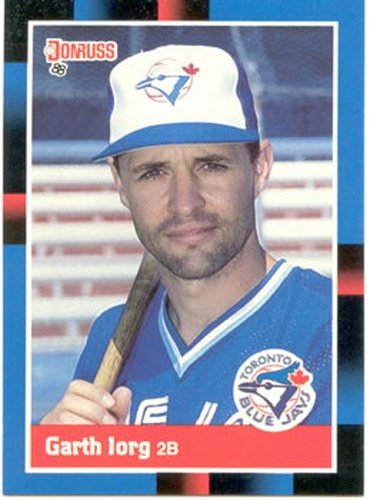 #444 Garth Iorg - Toronto Blue Jays - 1988 Donruss Baseball