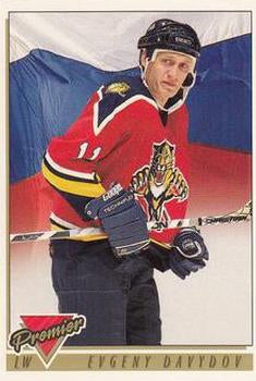 #444 Evgeny Davydov - Florida Panthers - 1993-94 Topps Premier Hockey