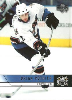 #445 Brian Pothier - Washington Capitals - 2006-07 Upper Deck Hockey