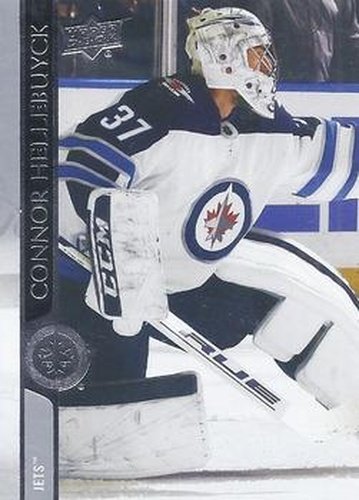 #445 Connor Hellebuyck - Winnipeg Jets - 2020-21 Upper Deck Hockey