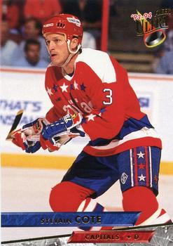 #445 Sylvain Cote - Washington Capitals - 1993-94 Ultra Hockey