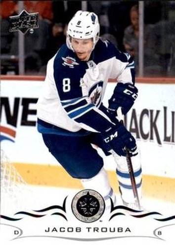 #445 Jacob Trouba - Winnipeg Jets - 2018-19 Upper Deck Hockey