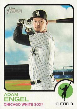 #445 Adam Engel - Chicago White Sox - 2022 Topps Heritage Baseball