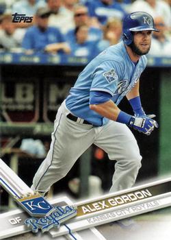 #445 Alex Gordon - Kansas City Royals - 2017 Topps Baseball