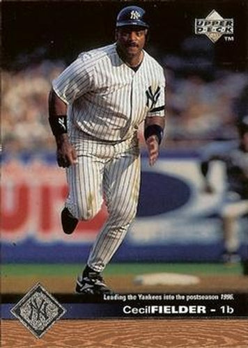 #445 Cecil Fielder - New York Yankees - 1997 Upper Deck Baseball