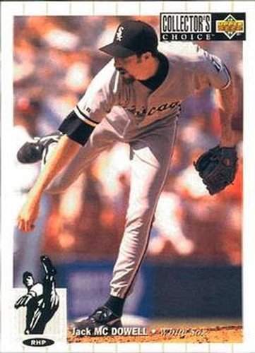 #445 Jack McDowell - Chicago White Sox - 1994 Collector's Choice Baseball