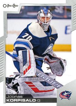 #445 Joonas Korpisalo - Columbus Blue Jackets - 2020-21 O-Pee-Chee Hockey