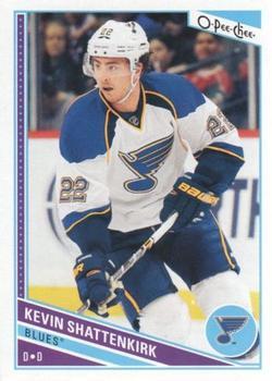 #445 Kevin Shattenkirk - St. Louis Blues - 2013-14 O-Pee-Chee Hockey