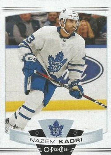 #445 Nazem Kadri - Toronto Maple Leafs - 2019-20 O-Pee-Chee Hockey