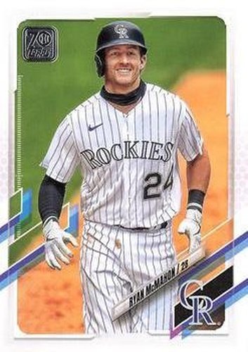 #445 Ryan McMahon - Colorado Rockies - 2021 Topps Baseball