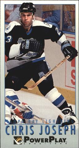 #445 Chris Joseph - Tampa Bay Lightning - 1993-94 Fleer PowerPlay Hockey