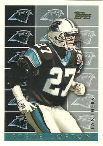 #445 Steve Lofton - Carolina Panthers - 1995 Topps Football