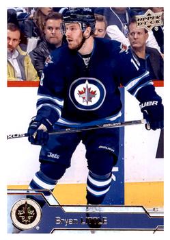 #445 Bryan Little - Winnipeg Jets - 2016-17 Upper Deck Hockey