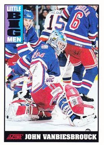 #445 John Vanbiesbrouck - New York Rangers - 1993-94 Score Canadian Hockey