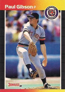 #445 Paul Gibson - Detroit Tigers - 1989 Donruss Baseball