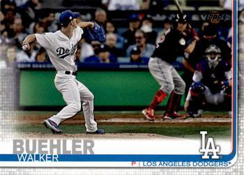 #445b Walker Buehler - Los Angeles Dodgers - 2019 Topps Baseball