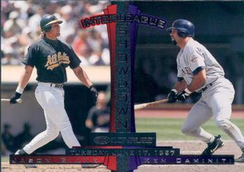 #446 Ken Caminiti / Jason Giambi- Oakland Athletics / San Diego Padres - 1997 Donruss Baseball