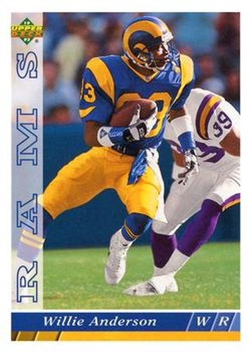 #446 Flipper Anderson - Los Angeles Rams - 1993 Upper Deck Football