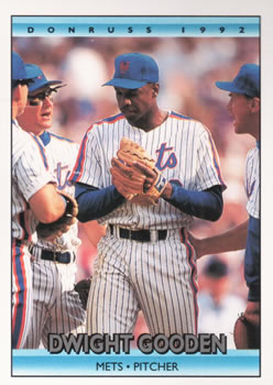 #446 Dwight Gooden - New York Mets - 1992 Donruss Baseball