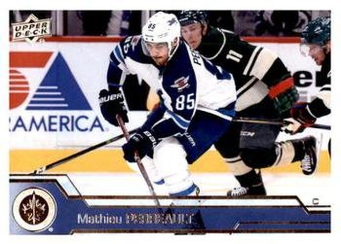 #446 Mathieu Perreault - Winnipeg Jets - 2016-17 Upper Deck Hockey