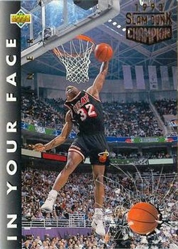 #446 Harold Miner - Miami Heat - 1992-93 Upper Deck Basketball
