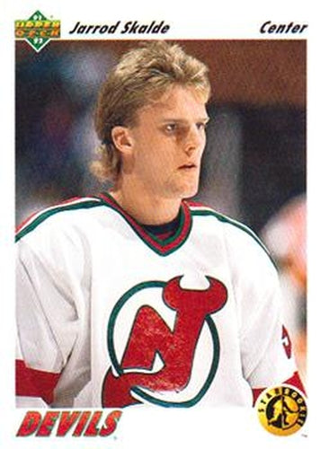 #446 Jarrod Skalde - New Jersey Devils - 1991-92 Upper Deck Hockey
