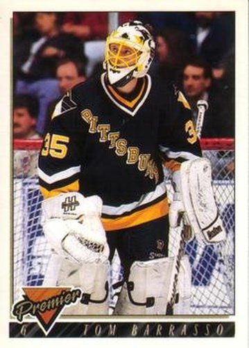 #446 Tom Barrasso - Pittsburgh Penguins - 1993-94 O-Pee-Chee Premier Hockey