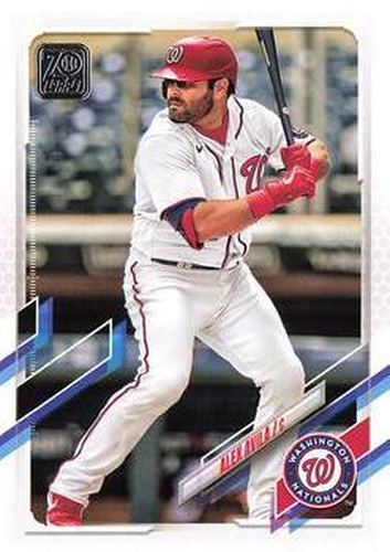 #446 Alex Avila - Washington Nationals - 2021 Topps Baseball