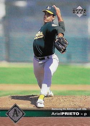 #446 Ariel Prieto - Oakland Athletics - 1997 Upper Deck Baseball